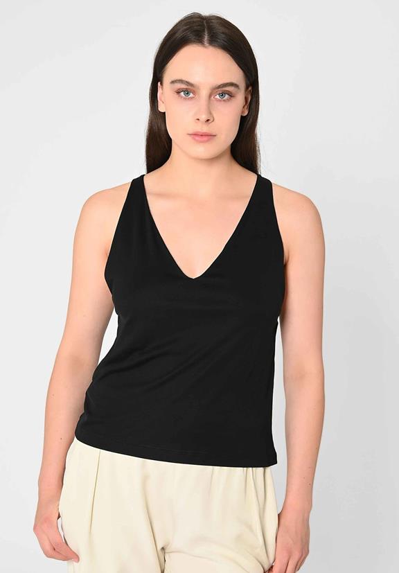 Top Tenella Black from Shop Like You Give a Damn
