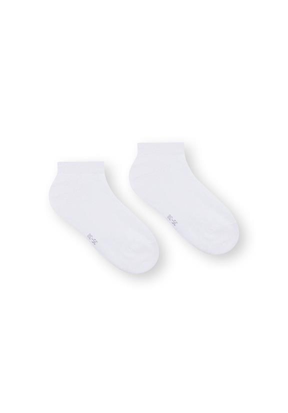 3 Pack Low Socks White 3