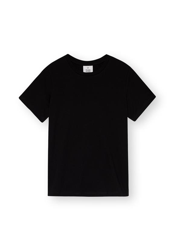 T-Shirt Biologisch Katoen Zwart 2