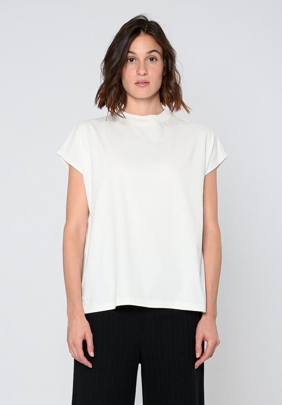 Boxy T-Shirt Organic Cotton Off White 6
