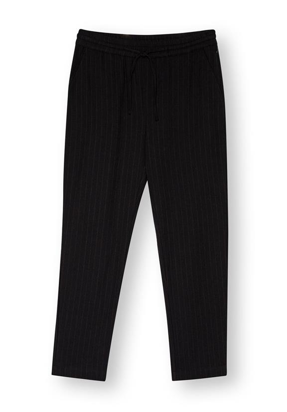 Woven Pants Pinstripe Black 3