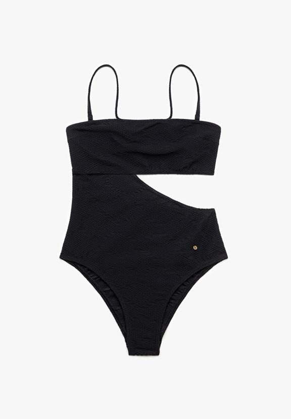 Swimsuit Hibisco Black Structure 2