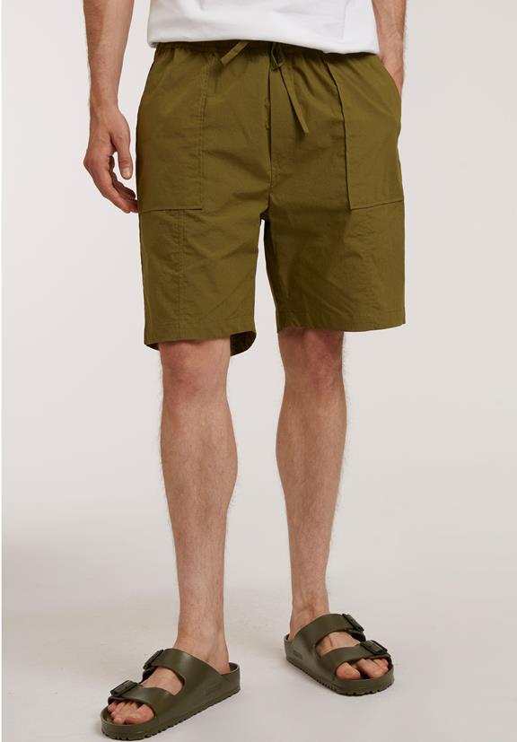 Woven Shorts Cypress Green 1