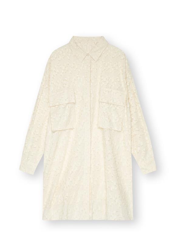 Worker Shirt Dress Cloudcream 3