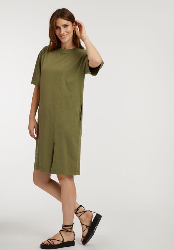 T- Shirt Dress Cypress Green 4