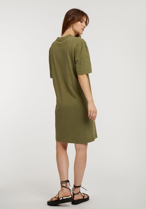 T- Shirt Dress Cypress Green 5