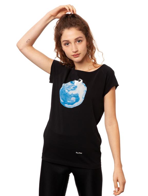 T-Shirt Moongirl Zwart 3