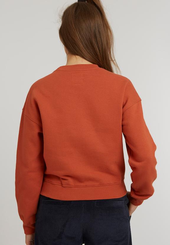 Sweater Incomplete Frames Orange 5