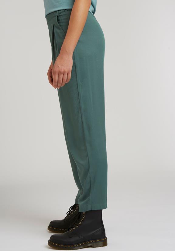 Pleat Pants Firtree Green 5