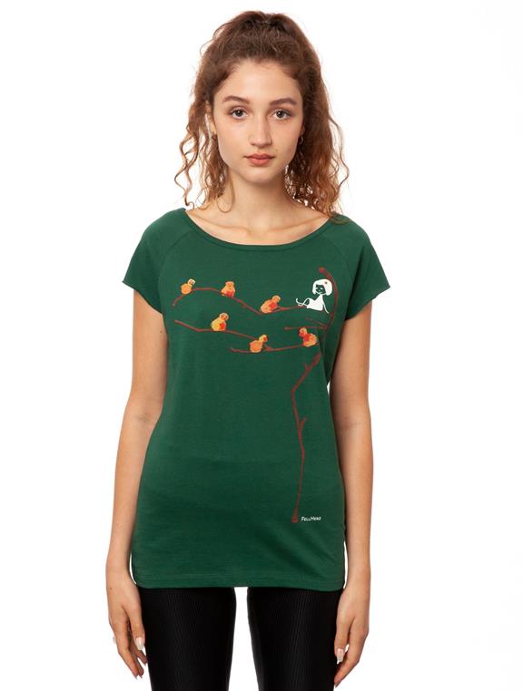 T-Shirt Spatzerl Grün 1