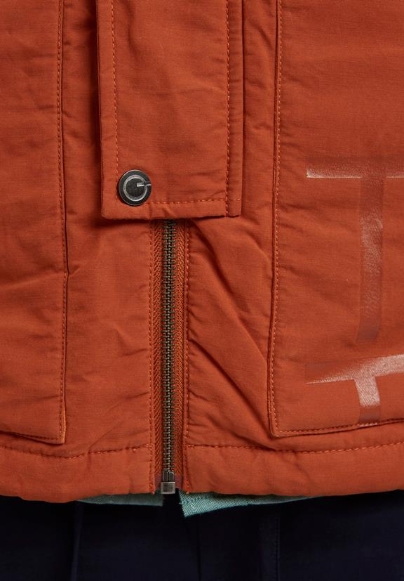 Jacket Waxed Orange 8