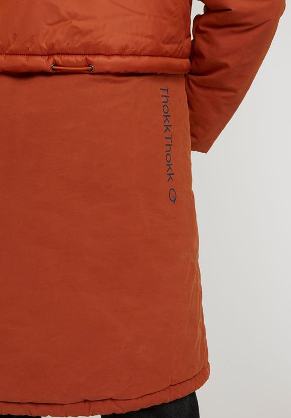 Vest Coat Waxed Orange 7