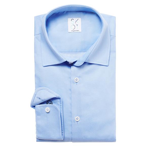Overhemd Slim Fit Circulair Blauw 2