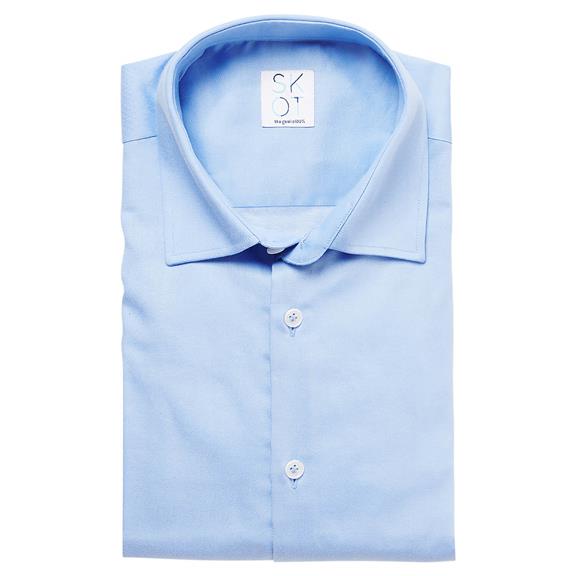 Overhemd Slim Fit Circulair Blauw 6