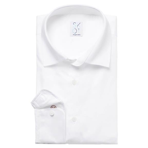 Shirt Slim Fit Sleeve Length 7 Circular White 2