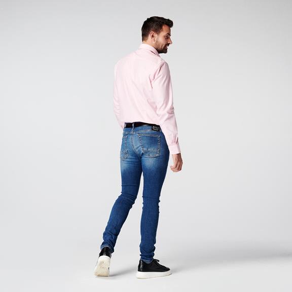 Shirt Slim Fit Checkered Pink 5