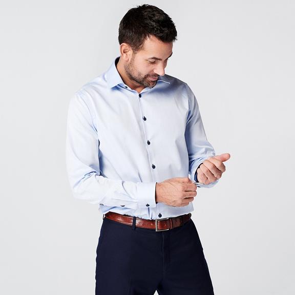 Overhemd Slim Fit Business Blauw 1