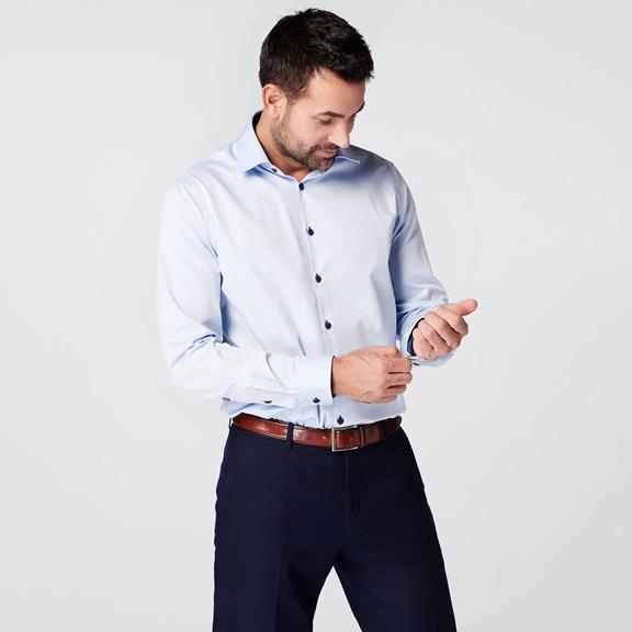 Overhemd Slim Fit Business Blauw 3