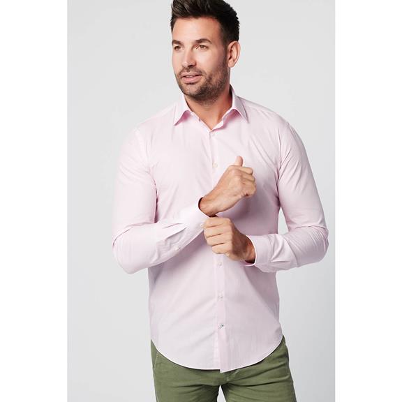 Shirt Slim Fit Business Pink 1