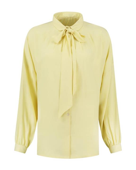 Bow Blouse Yellow 1