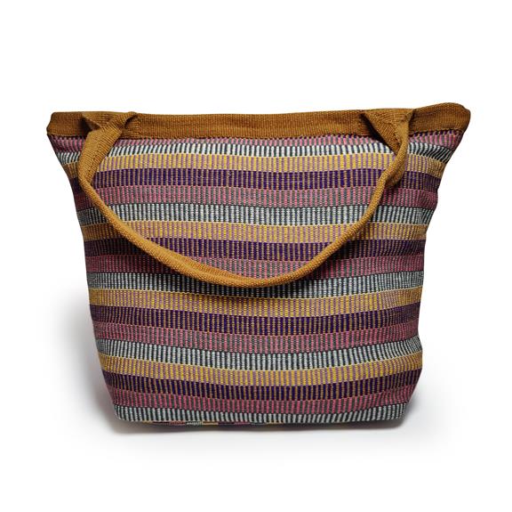Kunga Tote Bag With Stripes 4
