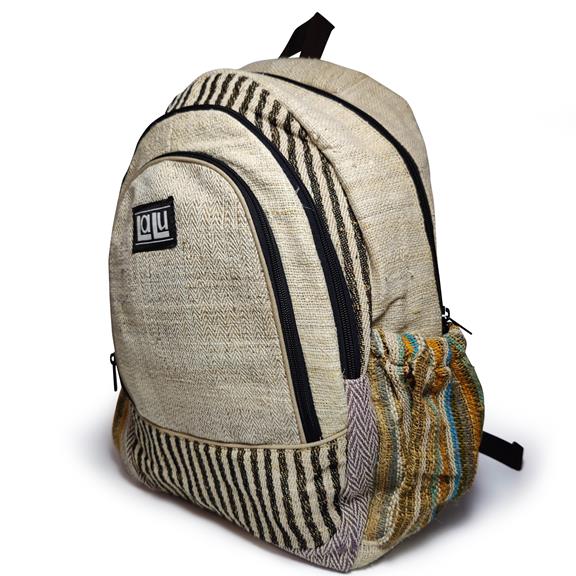 Deepson Striped Backpack | Organic Hemp 3