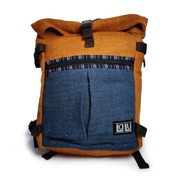 Basanta Evening Sky Backpack | Organic Hemp 2