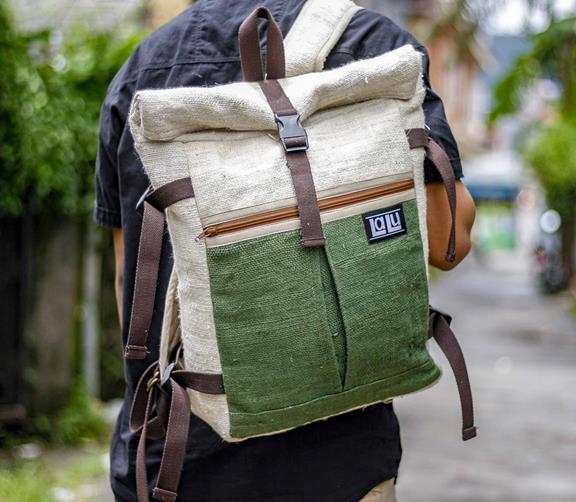 Basanta Forest Backpack | Organic Hemp 1