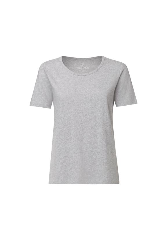 T-Shirt Grau Melange 1