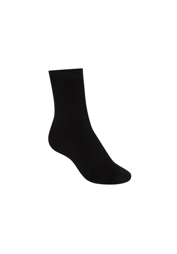 Warme Mid Socken Schwarz 1