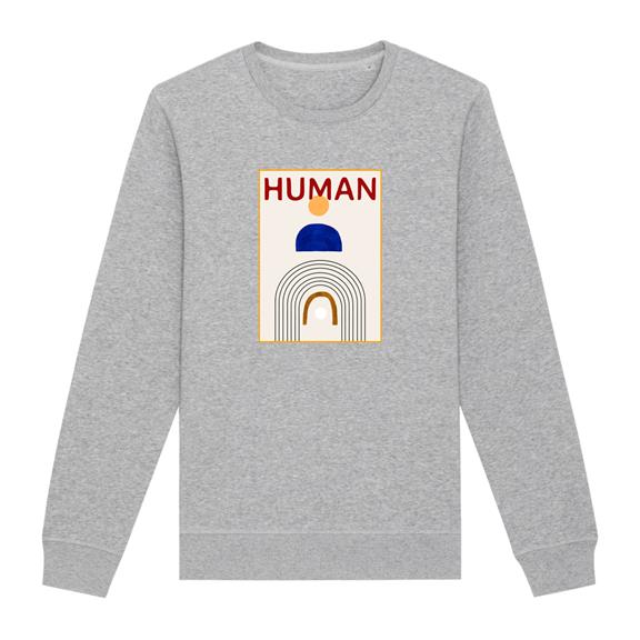 Sweatshirt Human Grau 1