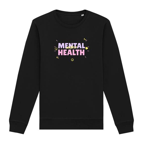 Sweatshirt Mental Health Matters Schwarz 1