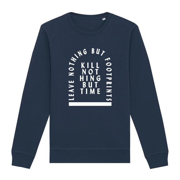 Sweatshirt Kill Nothing But Time Navy 1