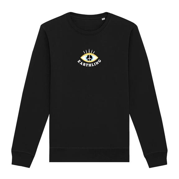 Sweatshirt Earthling Zwart 1