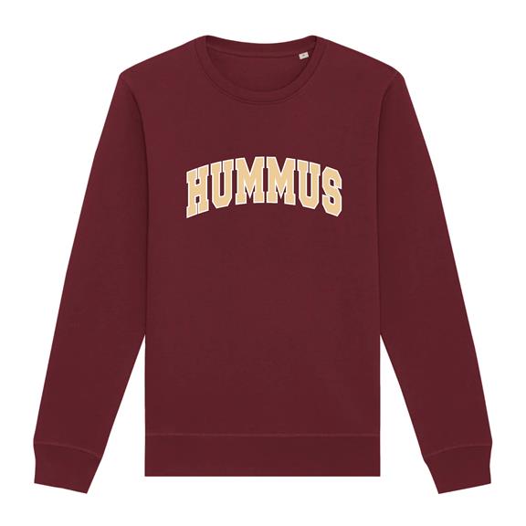 Sweatshirt Hummus Bordeaux 1