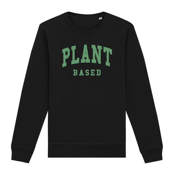 Sweatshirt Plant Based Zwart 1