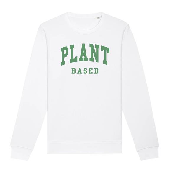 Sweatshirt Plant Based White 2