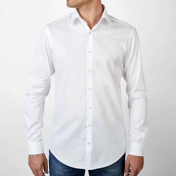 Shirt Slim Fit Shadow White 4