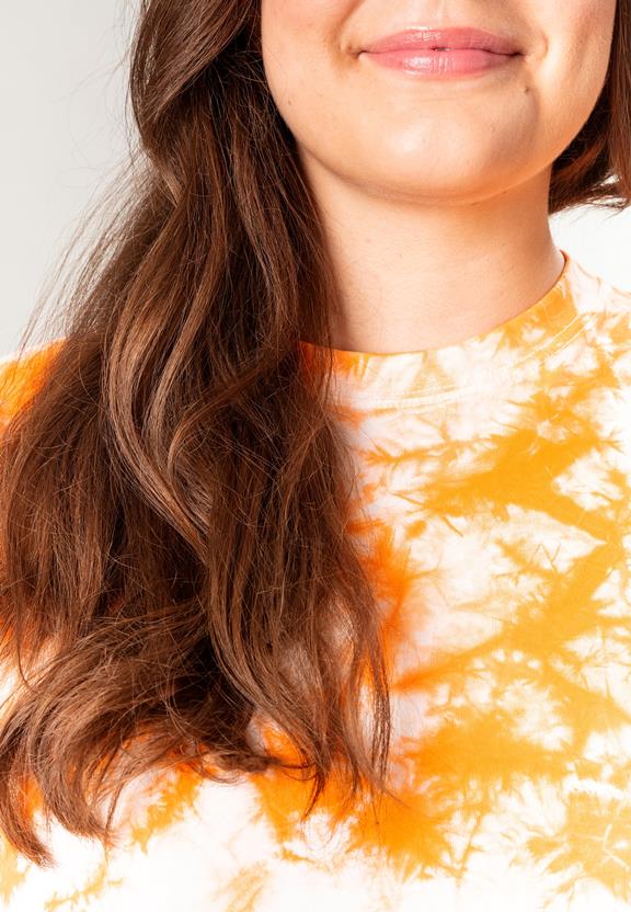 Tie-Dye T-Shirt Oranje 5