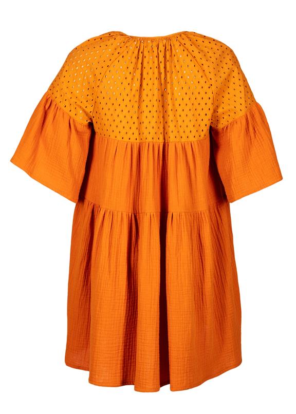 Robe Delilah Orange Brûlé 5
