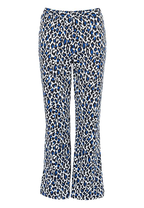 Daria Trousers Blue Leopard 6
