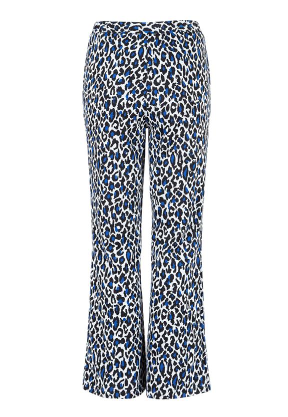 Daria Trousers Blue Leopard 7