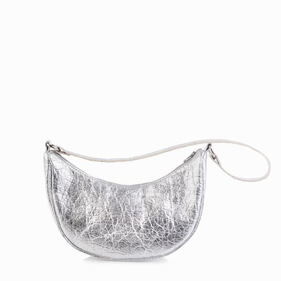 Moonbag Pineapple Leather Silver 3