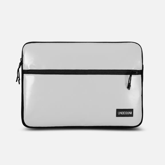 Laptop Sleeve With Front Pocket Light Gray 1