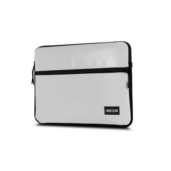 Laptop Sleeve With Front Pocket Light Gray 3