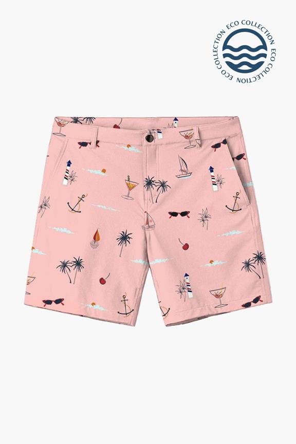 Shorts Mason By Arlo Beach On Lemonade Pink 1
