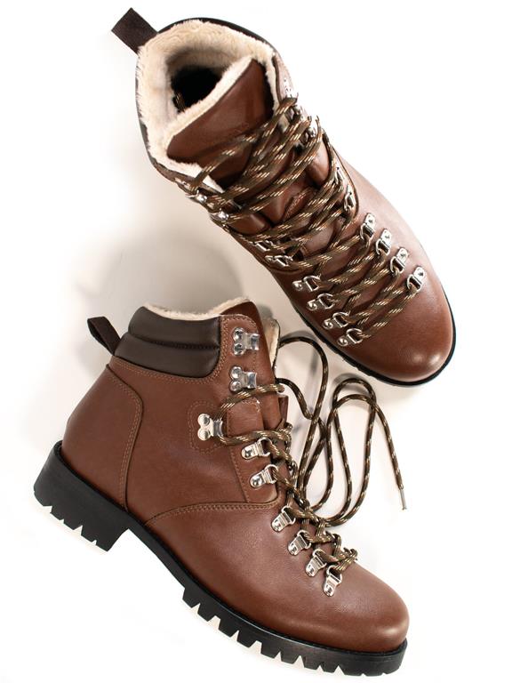 Hiking Boots Men Wvsport Insulated Waterproof Alpine Trail Chestnut Brown 1