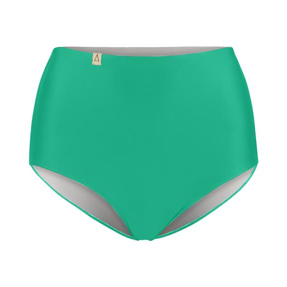 Bikini-Unterteil Hohe Taille Reines Grün 5