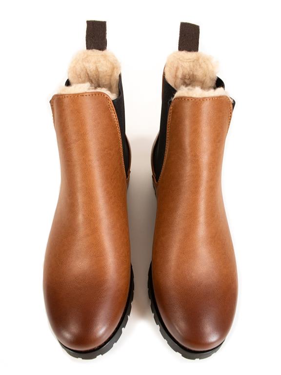 Chelsea Boots Dames Luxe GeÃ¯soleerd Bruin via Shop Like You Give a Damn
