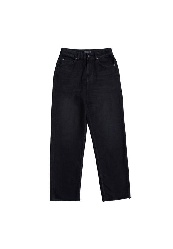 Straight Jeans Medlar Overdyed Black from Shop Like You Give a Damn